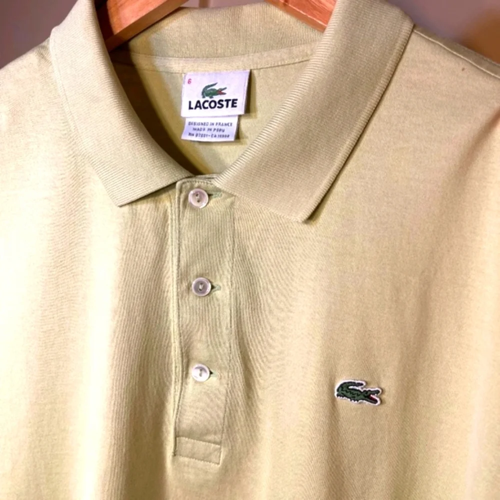 Lacoste Light Green Polo Shirt - Picture 3 of 8